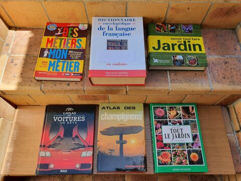 LIVRES +...: JARDIN-CHAMPIGNONS-METIERS-VOITURES-ENCYLOPEDIE 9 Blanzat (63)