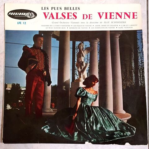 LES PLUS BELLES VALSES DE VIENNE -33t / 25cm- MAX SCHONHERR 8 Tourcoing (59)