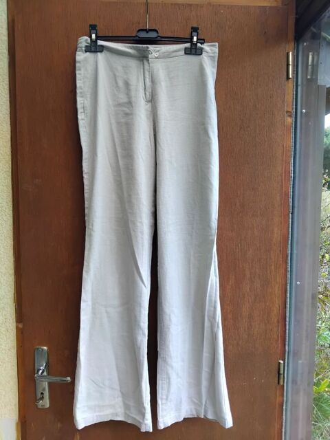 Pantalon large beige XANACA Taille 36 6 Lourdes (65)