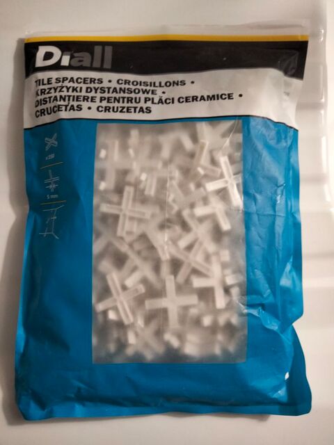 Sachet de 250 croisillons espace 5 mm Vitry-le-François (51)