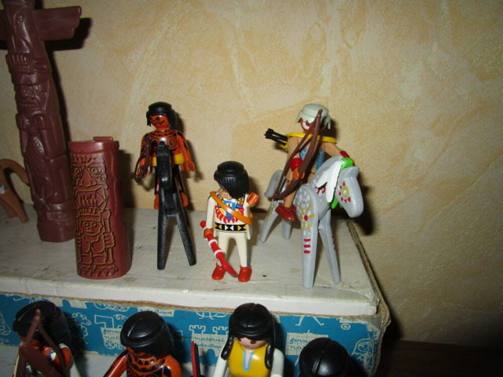playmobil indien+chevaux+accessoires Jeux / jouets