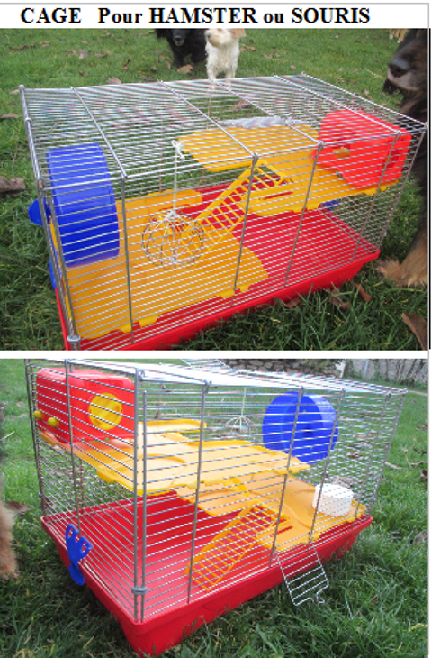 cage pour Hamster, souris, gerbille 15 18200 Saint-amand-montrond