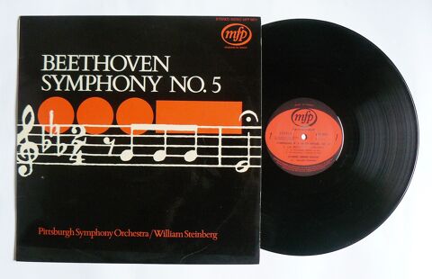 LP Ludwig von BEETHOVEN : Symphonie No.5 (William STEINBERG) 6 Argenteuil (95)