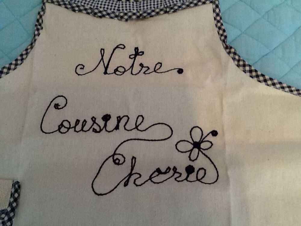 TABLIER FEMME CUISINE made in Italy Cuisine