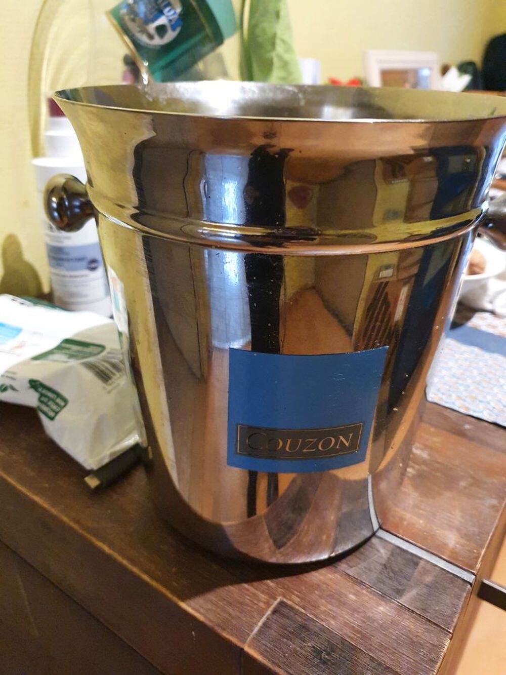 Beau seau champagne marque "COUZON", Tr&egrave;s peu servi, Cuisine