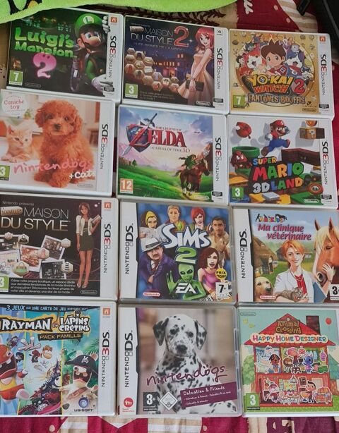 Jeux Switch, (3)DS, Wii(U), GBA et 20 Marennes (17)