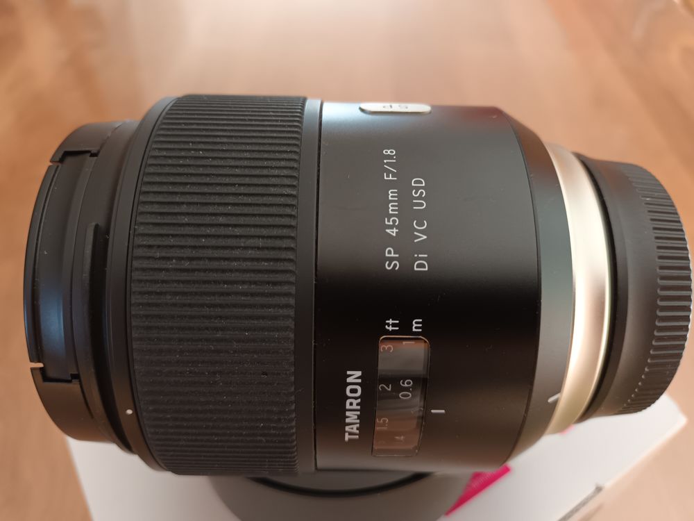 Objectif Tamron 45 F/1.8 Monture Nikon Photos/Video/TV