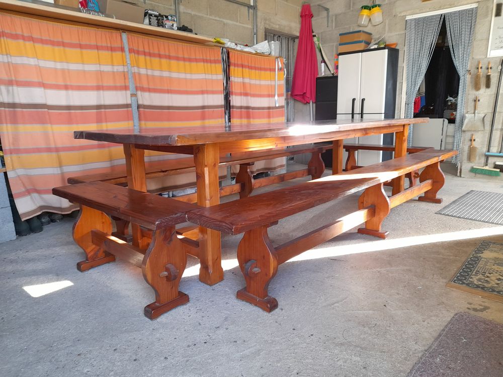 Table + Bancs Meubles