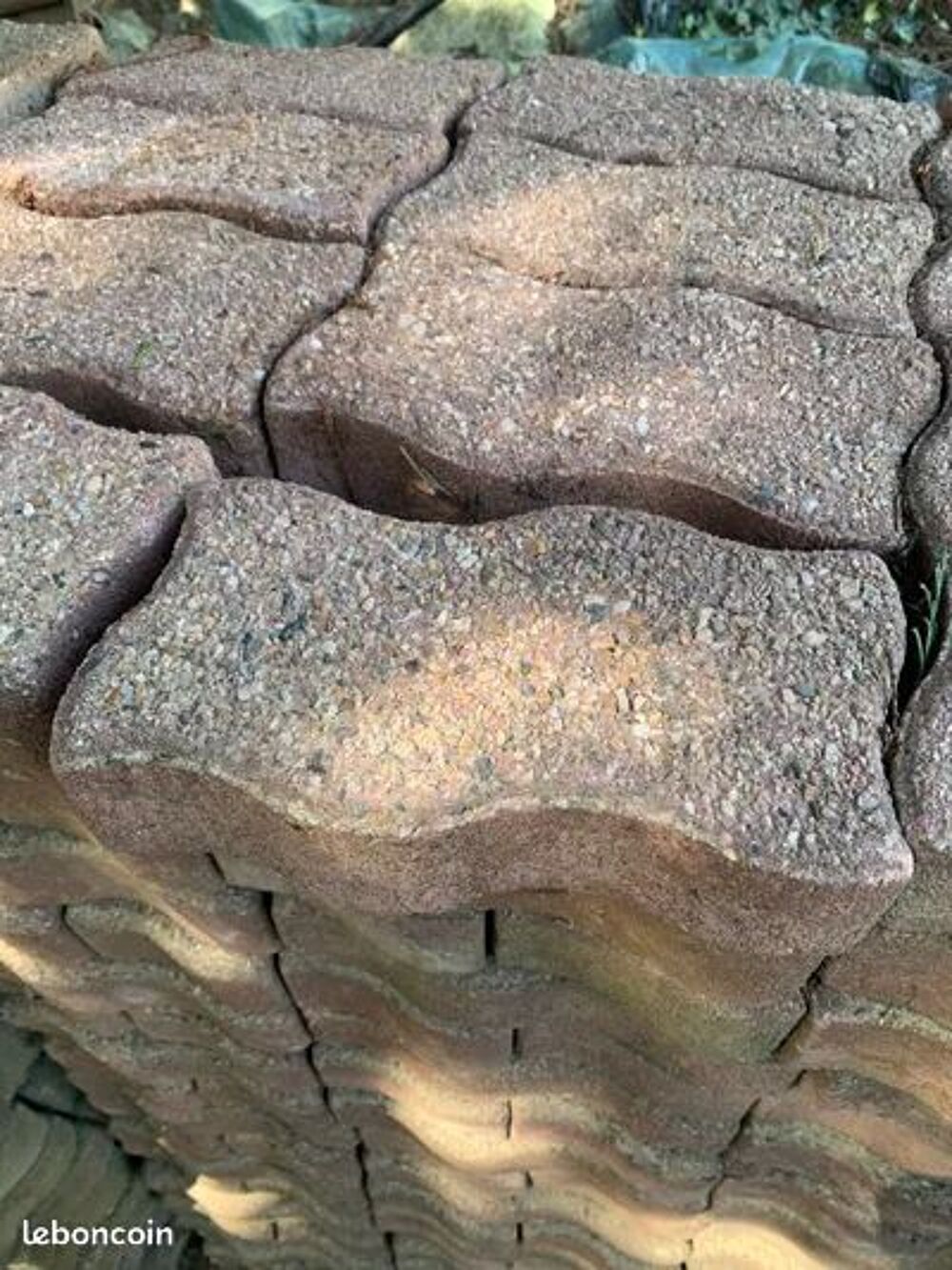 Pav&eacute; auto bloquant Jardin