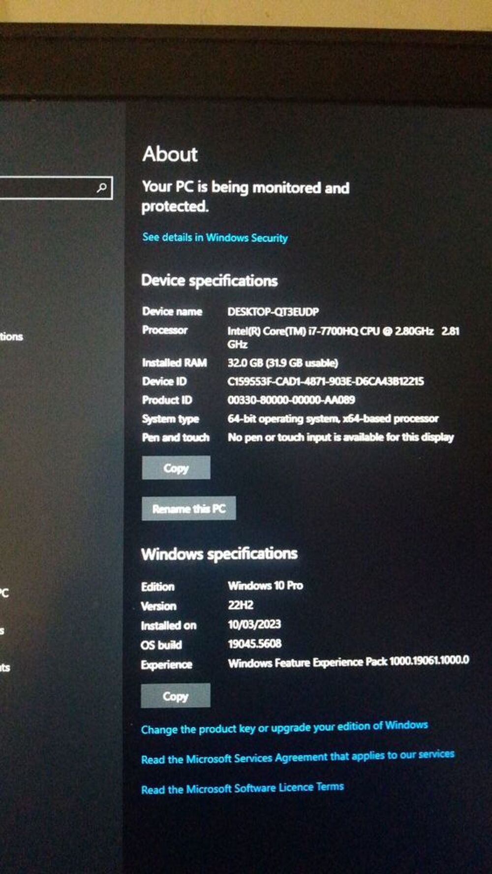 DELL Inspiron 15 Gaming 7577
Matériel informatique