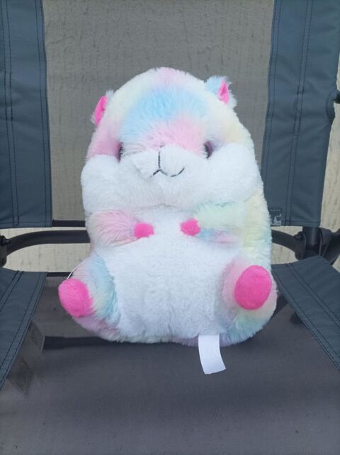 Peluche doudou multicolore H 30 cm . Parfait Etat Troyes (10)
