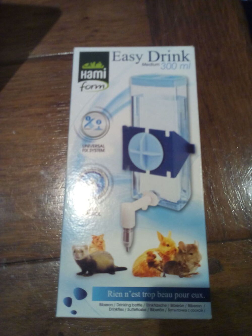   Hami Form - Biberon pour rongeur EASY DRINK Medium 300mL
