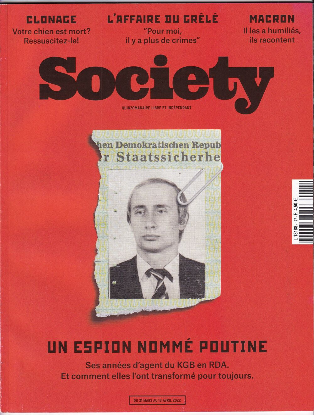 Magazine Society 177 Livres et BD