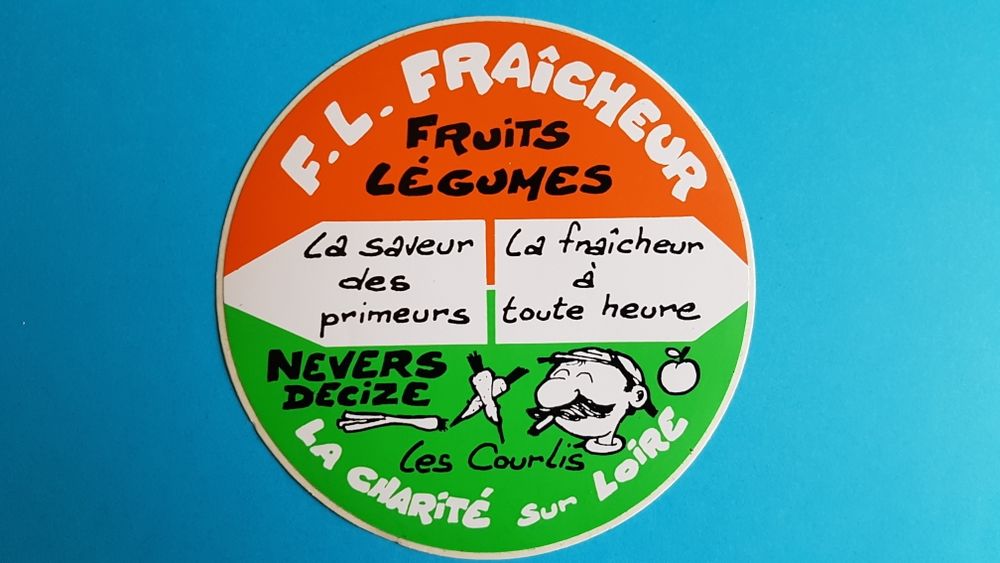 AUTOCOLLANT F.L. FRA&Icirc;CHEUR 