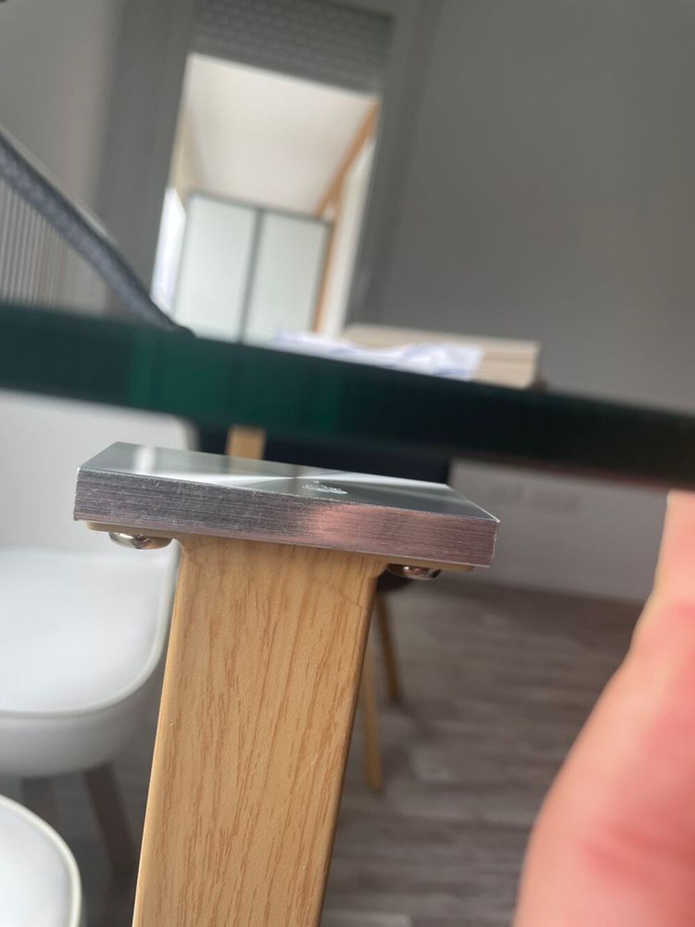 Plateau en verre de table &agrave; manger Meubles