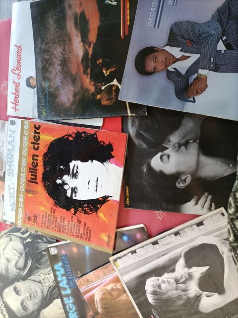 Lot de vinyles 33 tours vari�t� 50 Queige (73)