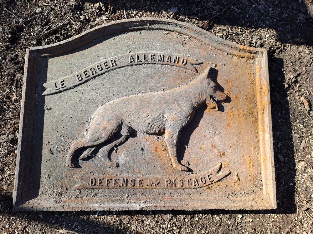 plaque chemin&eacute;e Décoration