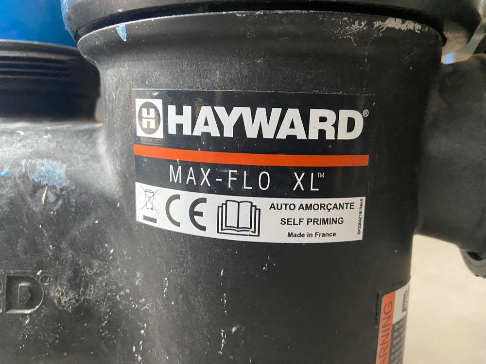 Pour piscine Pompe filtration Hayward Max Flo XL Jardin