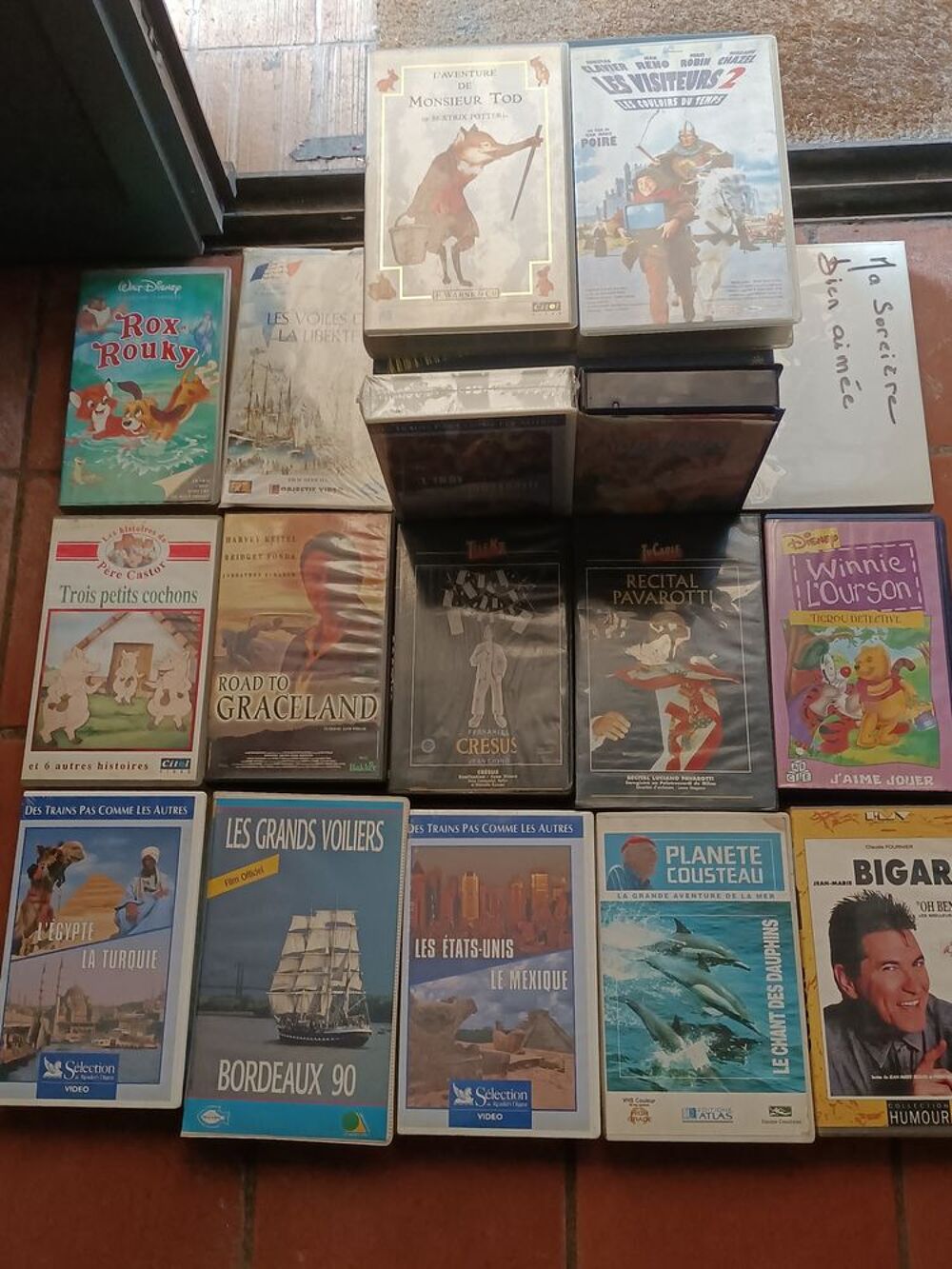 Cassettes VHS Audio et hifi