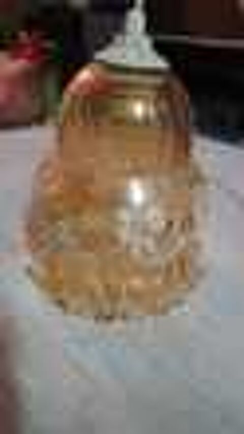 3 lustres en verre Dcoration