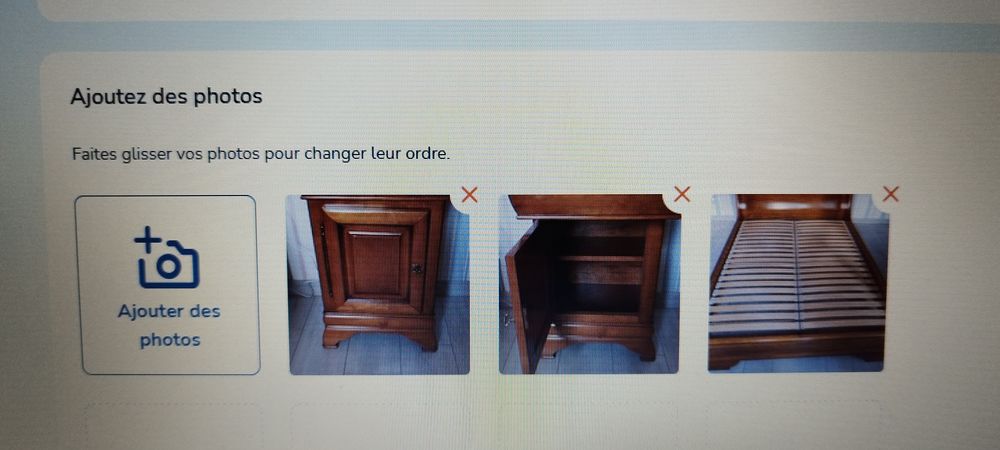 ENSEMBLE LIT/CHEVET Meubles