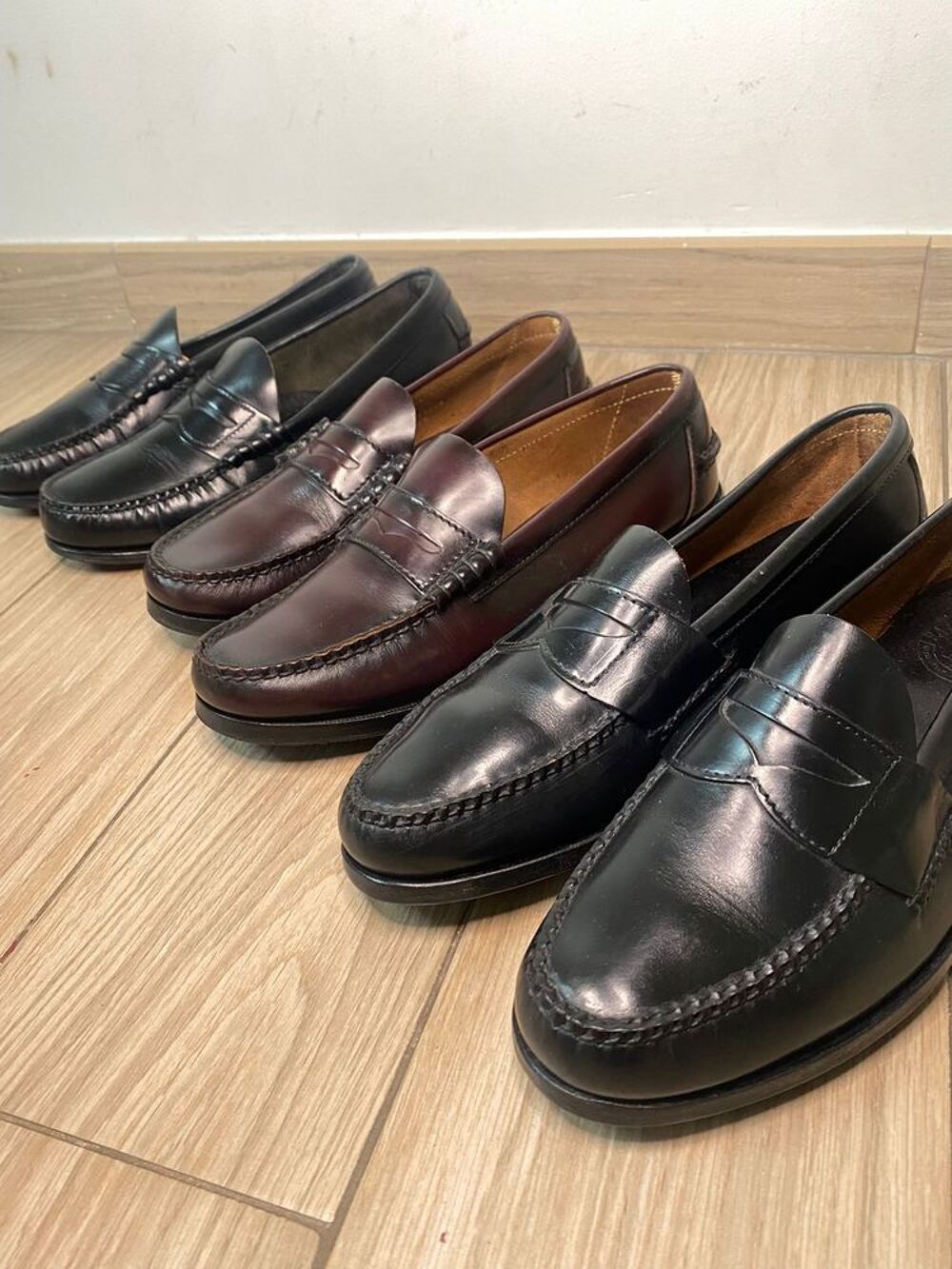 Collection de penny loafers USA Chaussures