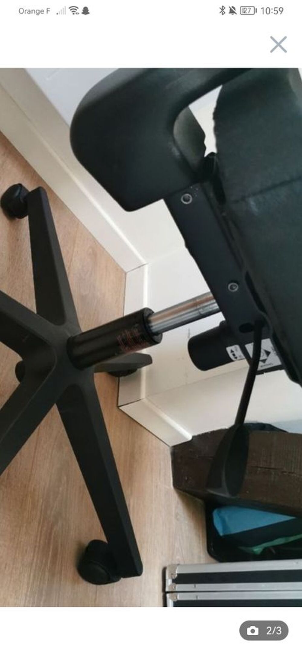 Chaise bureau a roulette Meubles