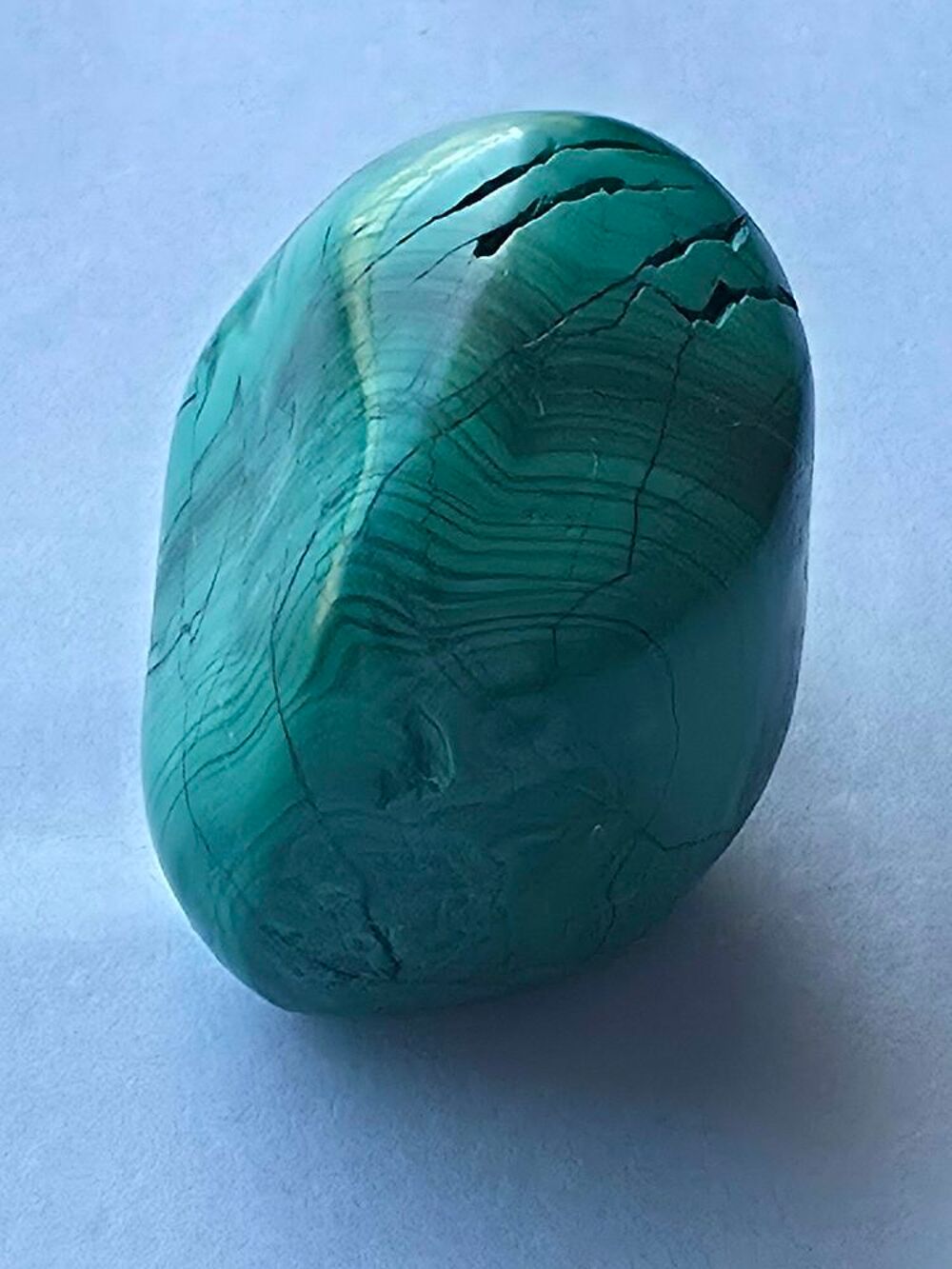 Pierre de Malachite Naturelle Polie-Katanga 37g 