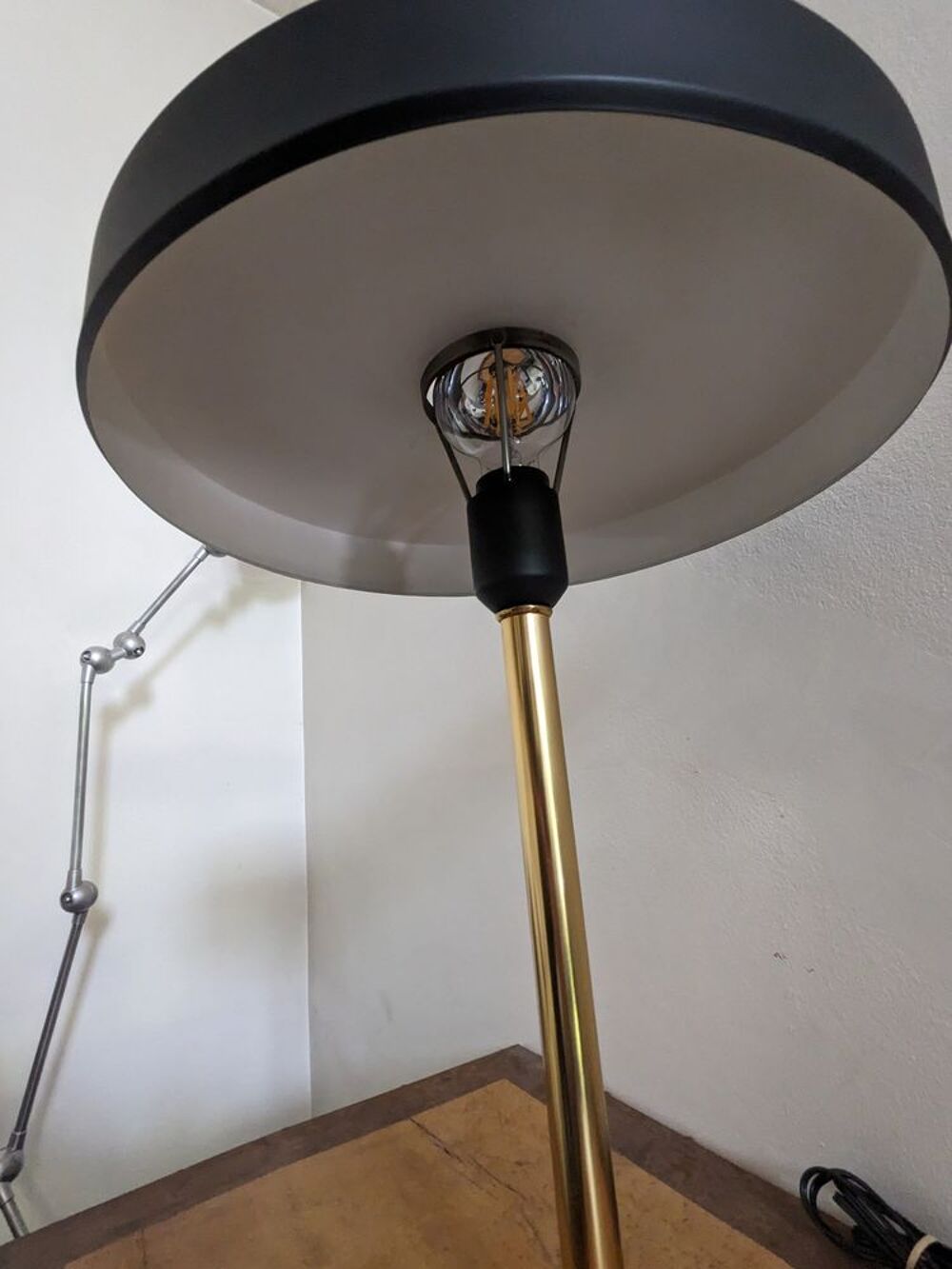 Lampe de bureau design Louis Kalff pour Philips Mod&egrave;le Timor Décoration