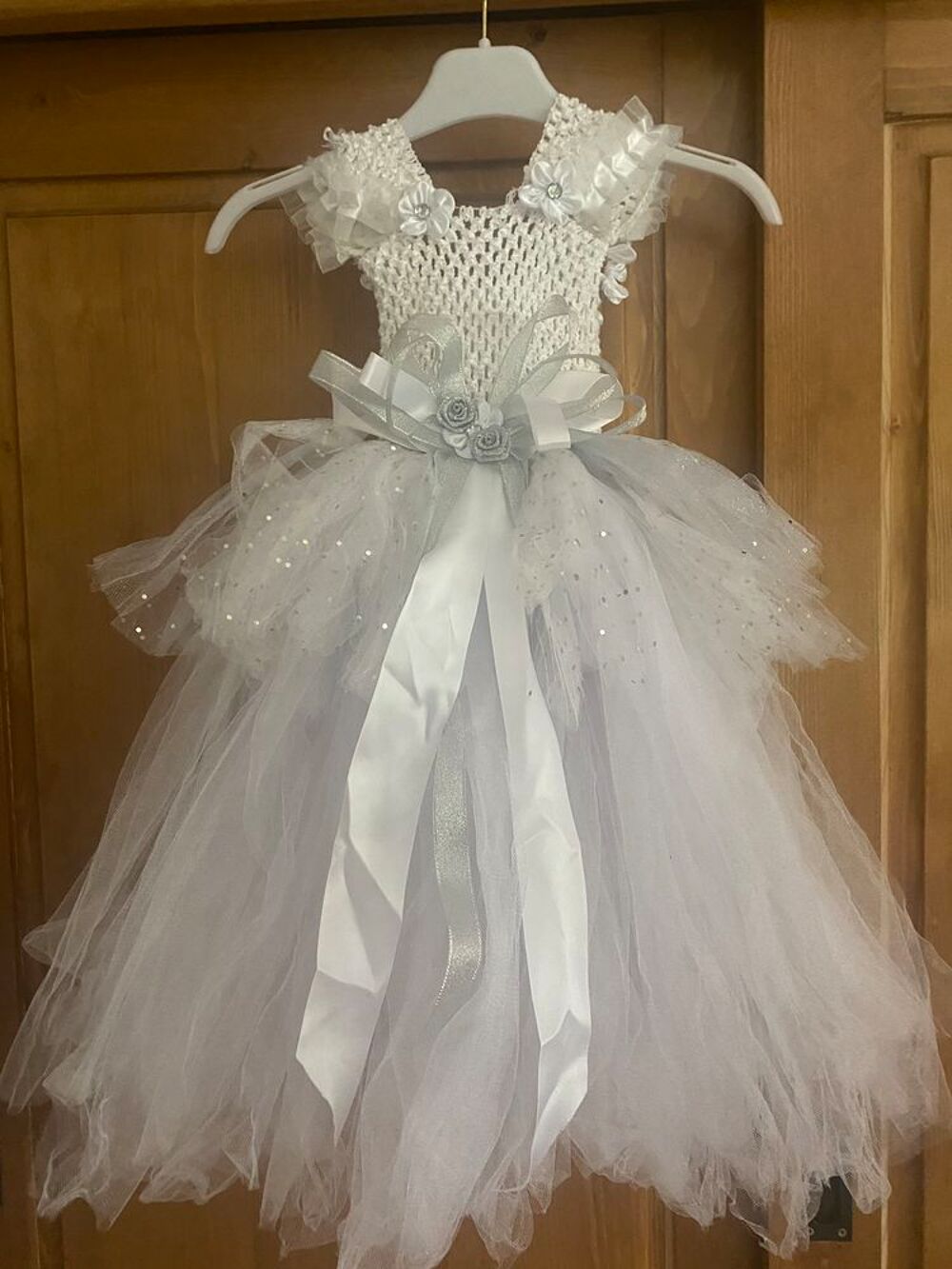 Magnifique Robe de c&eacute;r&eacute;monie bapt&ecirc;me , demoiselle d honneur Vêtements enfants