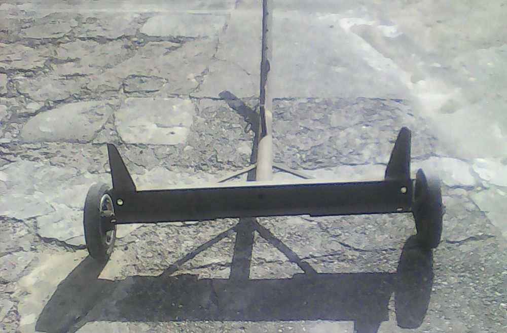 Chariot m&eacute;tallique. Bricolage