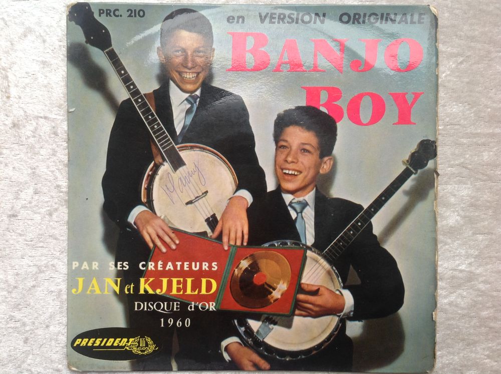 Jan &amp; Kjeld - Banjo Boy Envoi Possible CD et vinyles