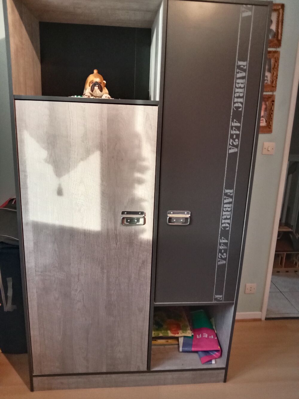 Lit superpos&eacute;+ armoire Mobilier enfants