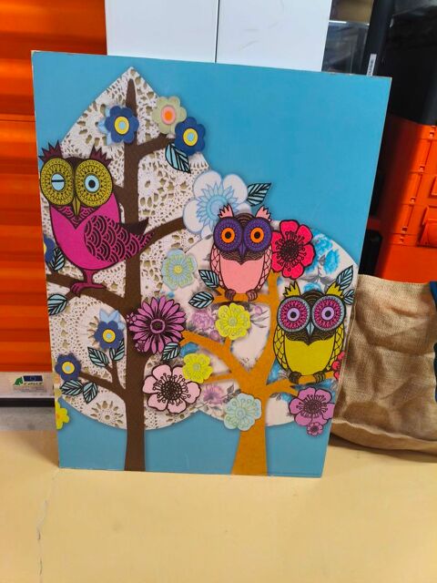 tableau chouette 2 La Roche-sur-Yon (85)