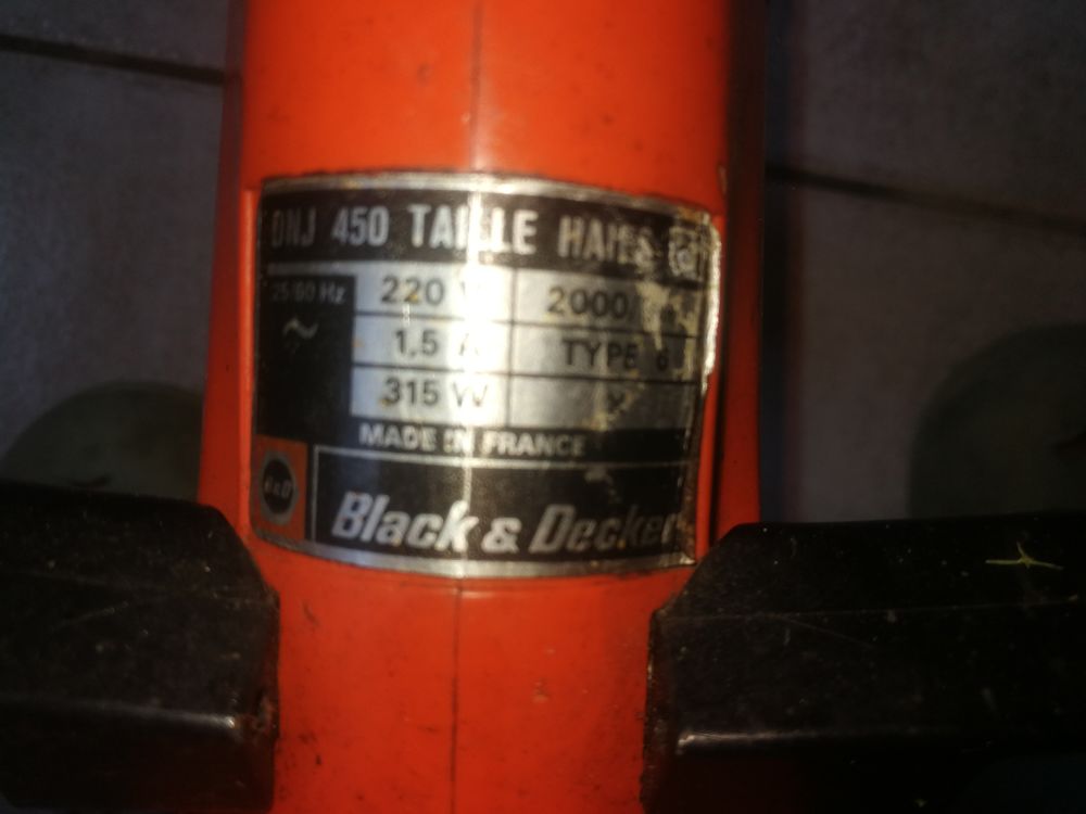 Taille haies &eacute;lectrique Bricolage