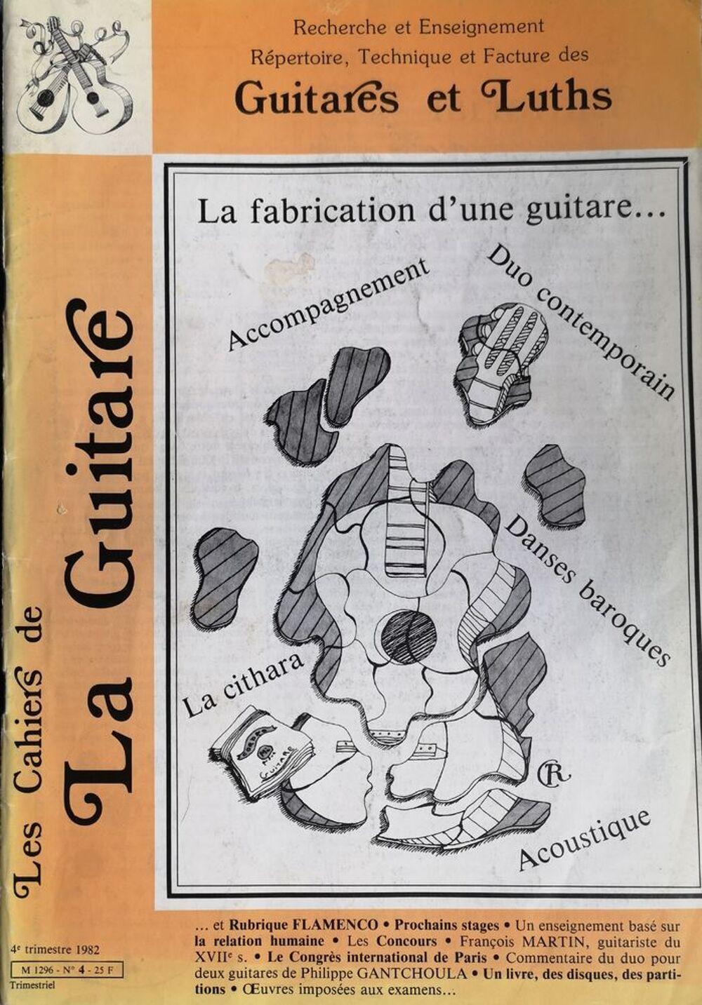 Les cahiers de la guitare Instruments de musique