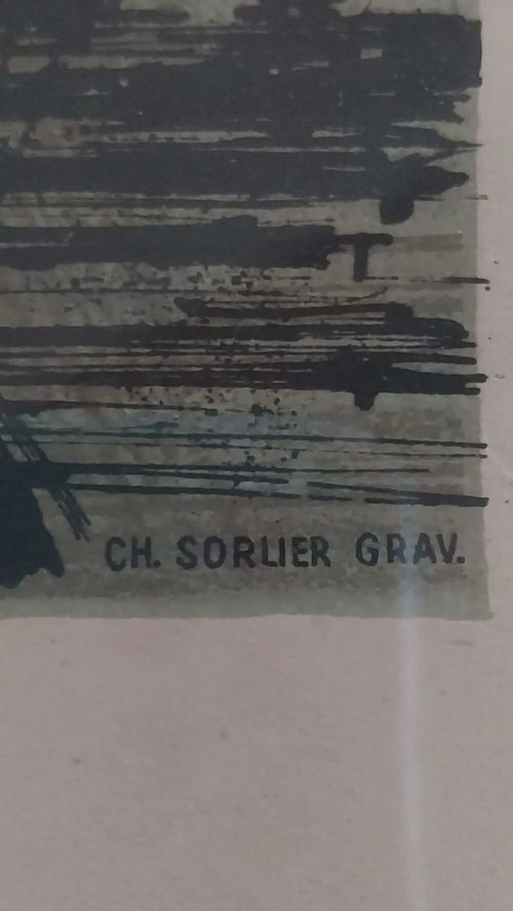 Lithographie BERNARD BUFFET (Charles sorlier) 