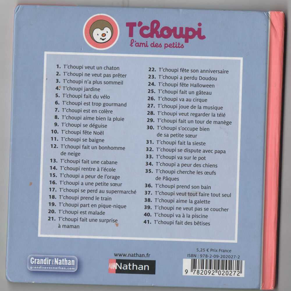 T'choupi aime la pluie - Thierry Courtin Livres et BD
