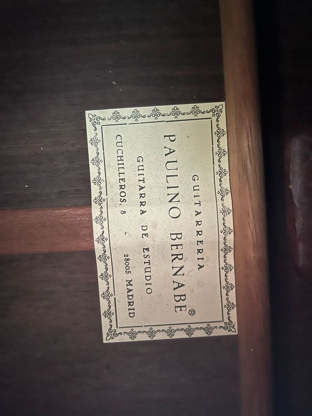 Guitare classique de luthier Instruments de musique