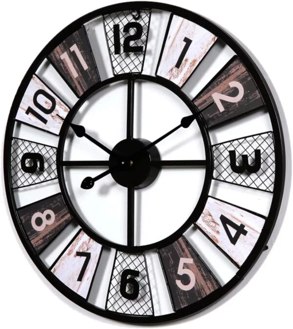 Horloge Murale Vintage 60 cm D�coration