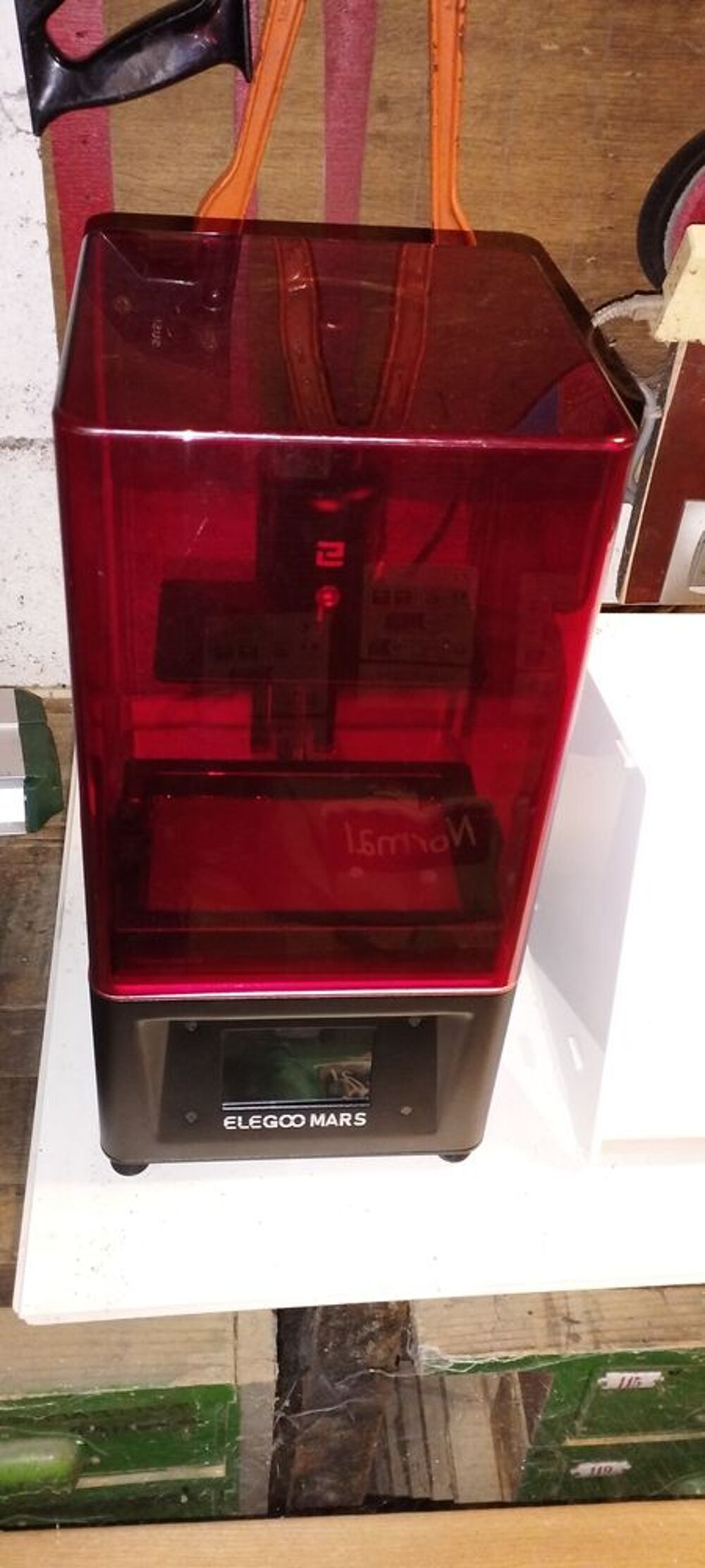 Imprimante 3D r&eacute;sine Elegoo Mars + box UV Matériel informatique