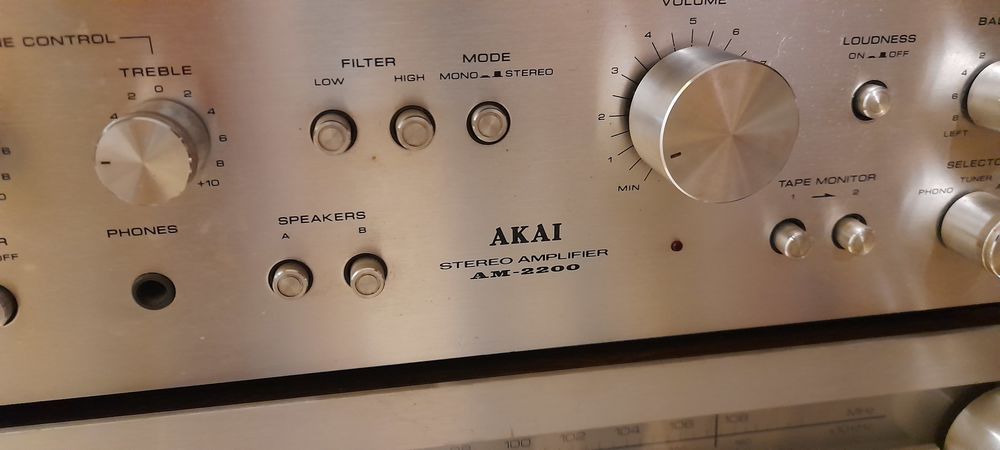 Cha&icirc;ne hifi vintage Akai Audio et hifi