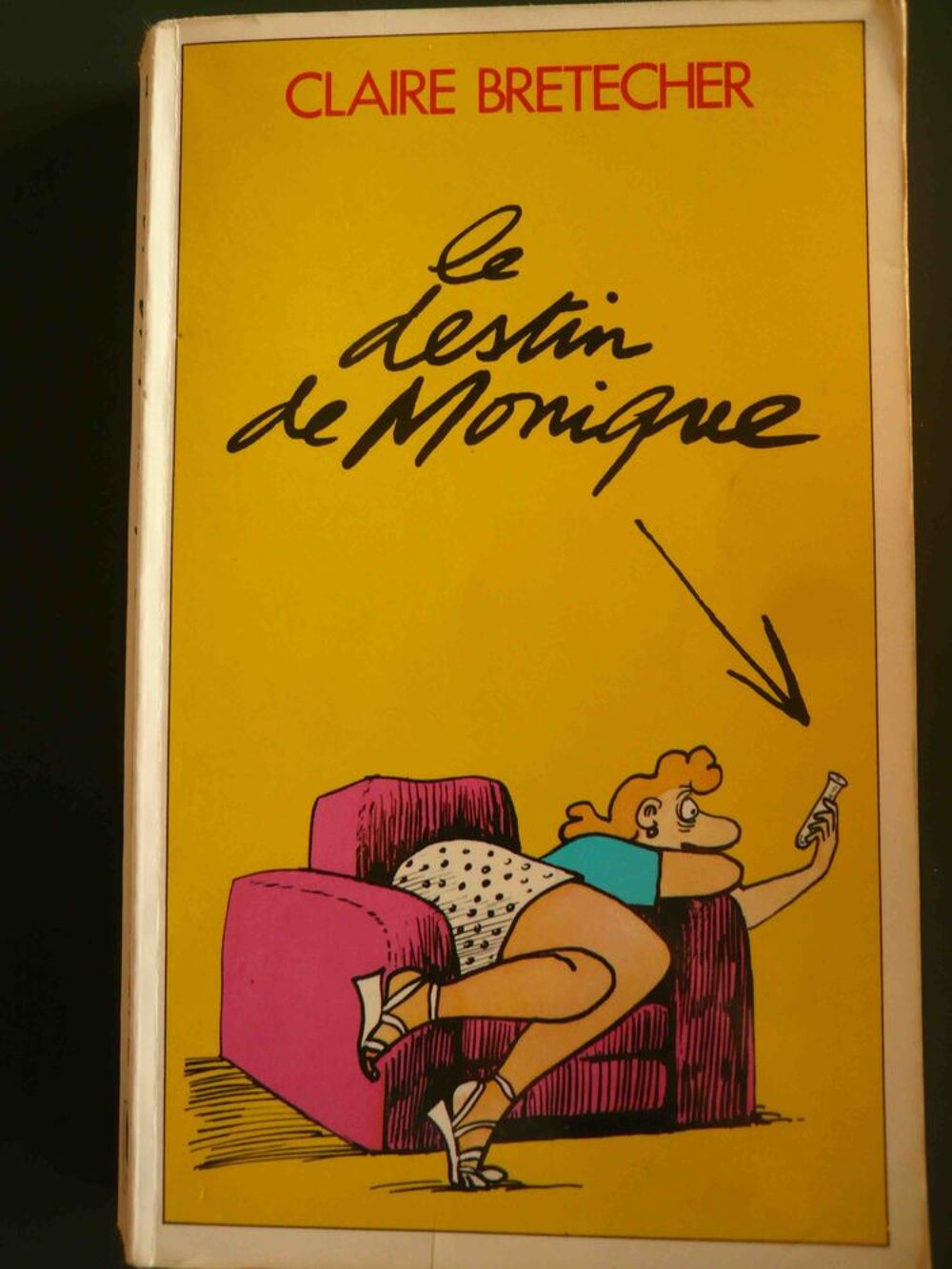 Destin de monique- Claire Br&eacute;techer, Livres et BD