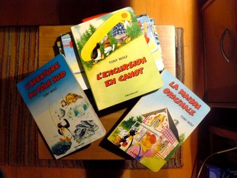 3 livres illustr�s 'PR�T POUR LE D�COLLAGE' dans valisette 10 Argenteuil (95)