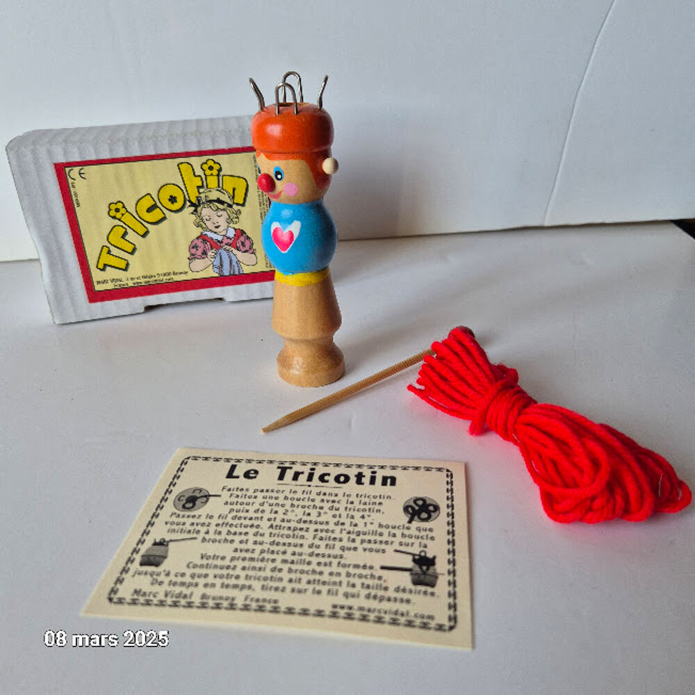Tricotin fantaisie Onno, kits-cr&eacute;atifs-pour-enfants Jeux / jouets
