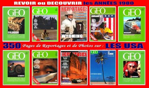 les USA - go -  des ANNES 80 / prixportcompris 25 Lille (59)