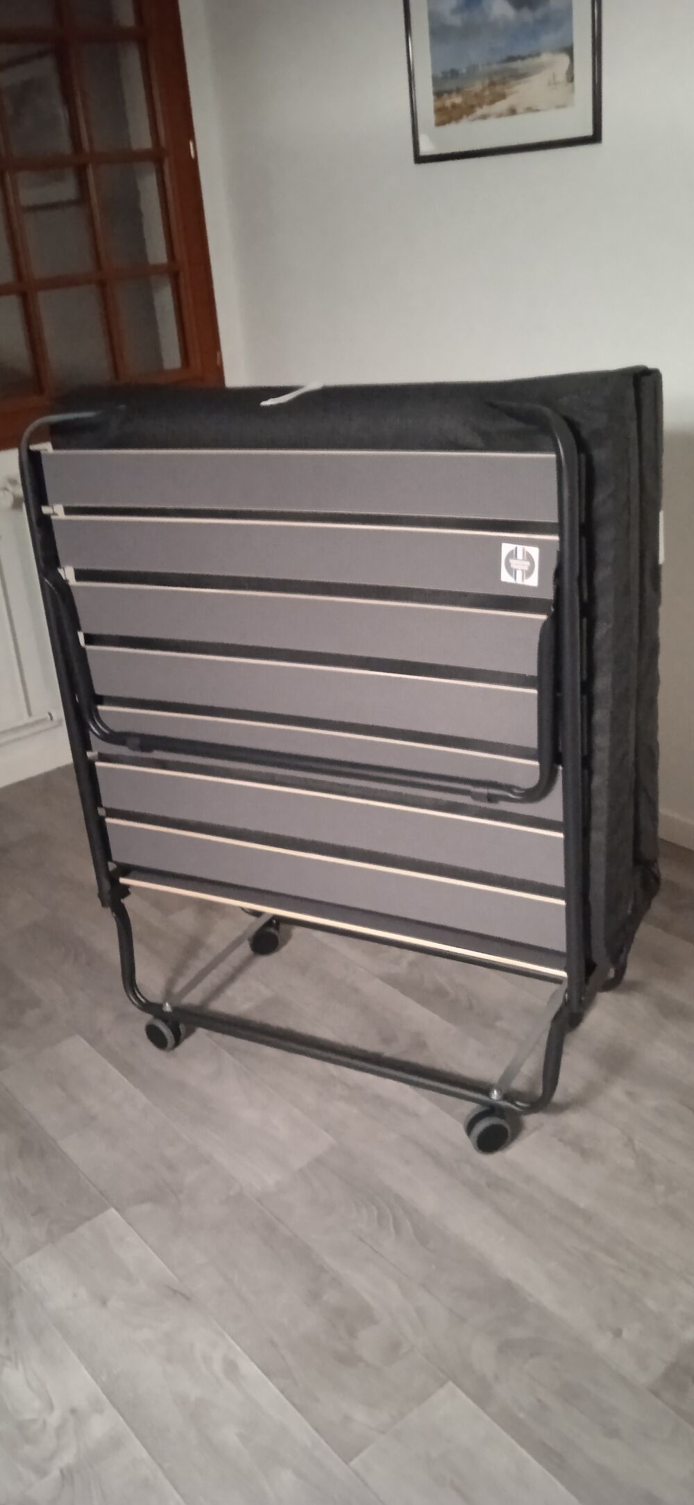 Lit pliant avec matelas et roulettes Meubles