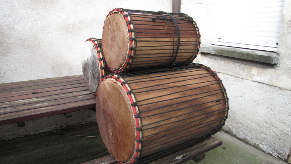 Triplette Dun dun, Sangban, Kenkeni Instruments de musique