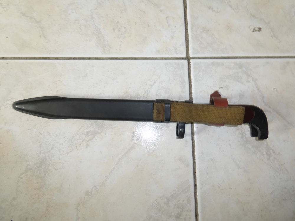 Baionnette Russe AK47 1er type 6x2 Union Sovi&eacute;tique Russie 