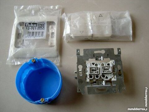 8 ensembles: mcanisme + doigt + plaque NIKO + bte 30 Fournet-Blancheroche (25)